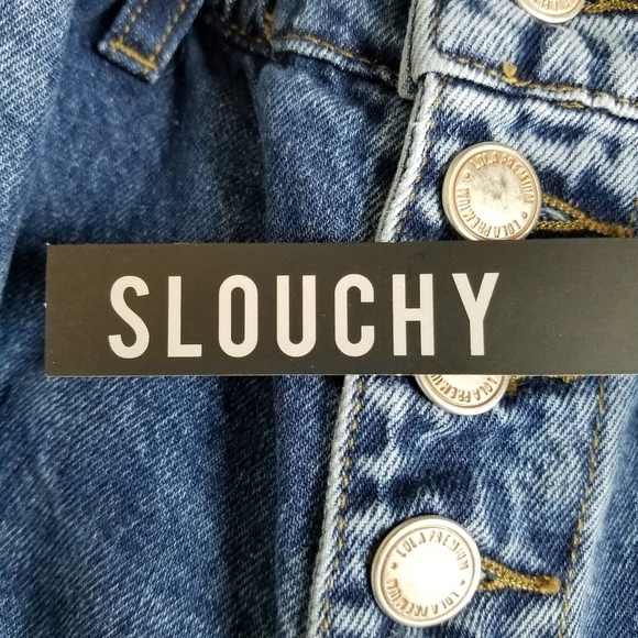 Lola Slouchy Paper Bag Waist Jeans Size 6 - Picture 11 of 11